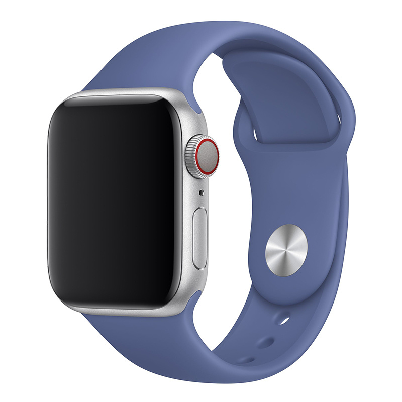 Bracelet sport Apple Watch - bleu lin