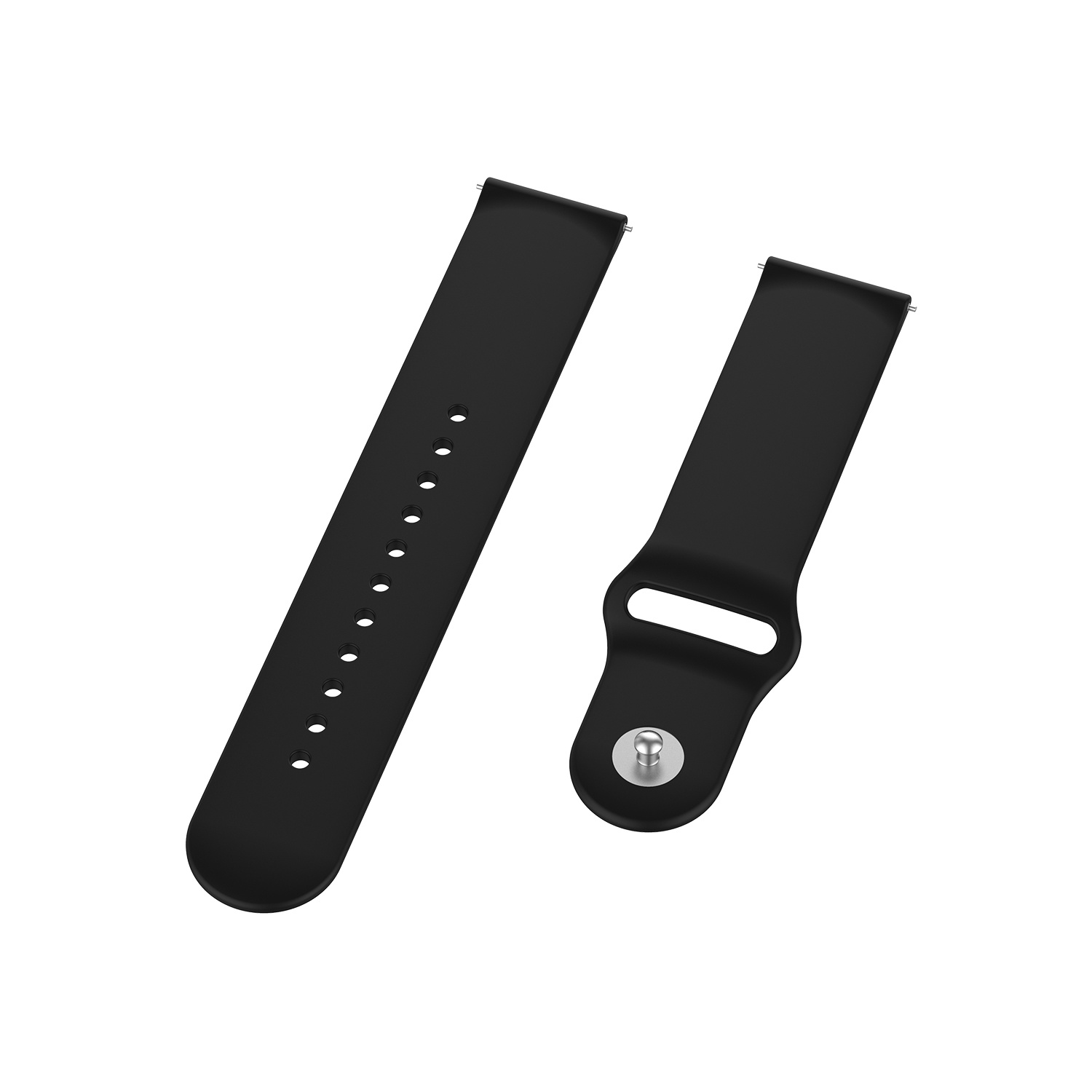Bracelet sport en silicone Garmin Vivoactive / Vivomove - noir