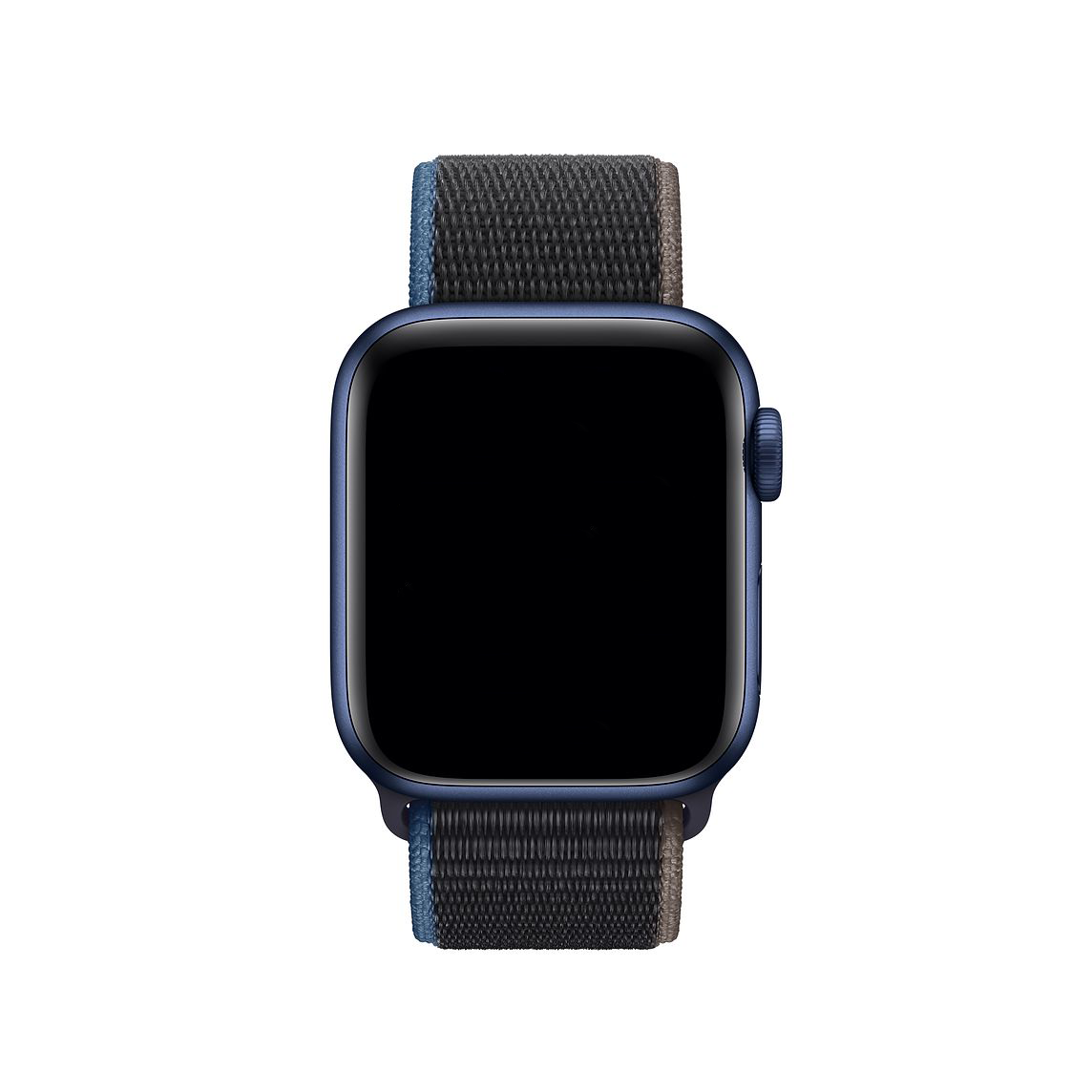Bracelet boucle sport en nylon Apple Watch - charbon de bois