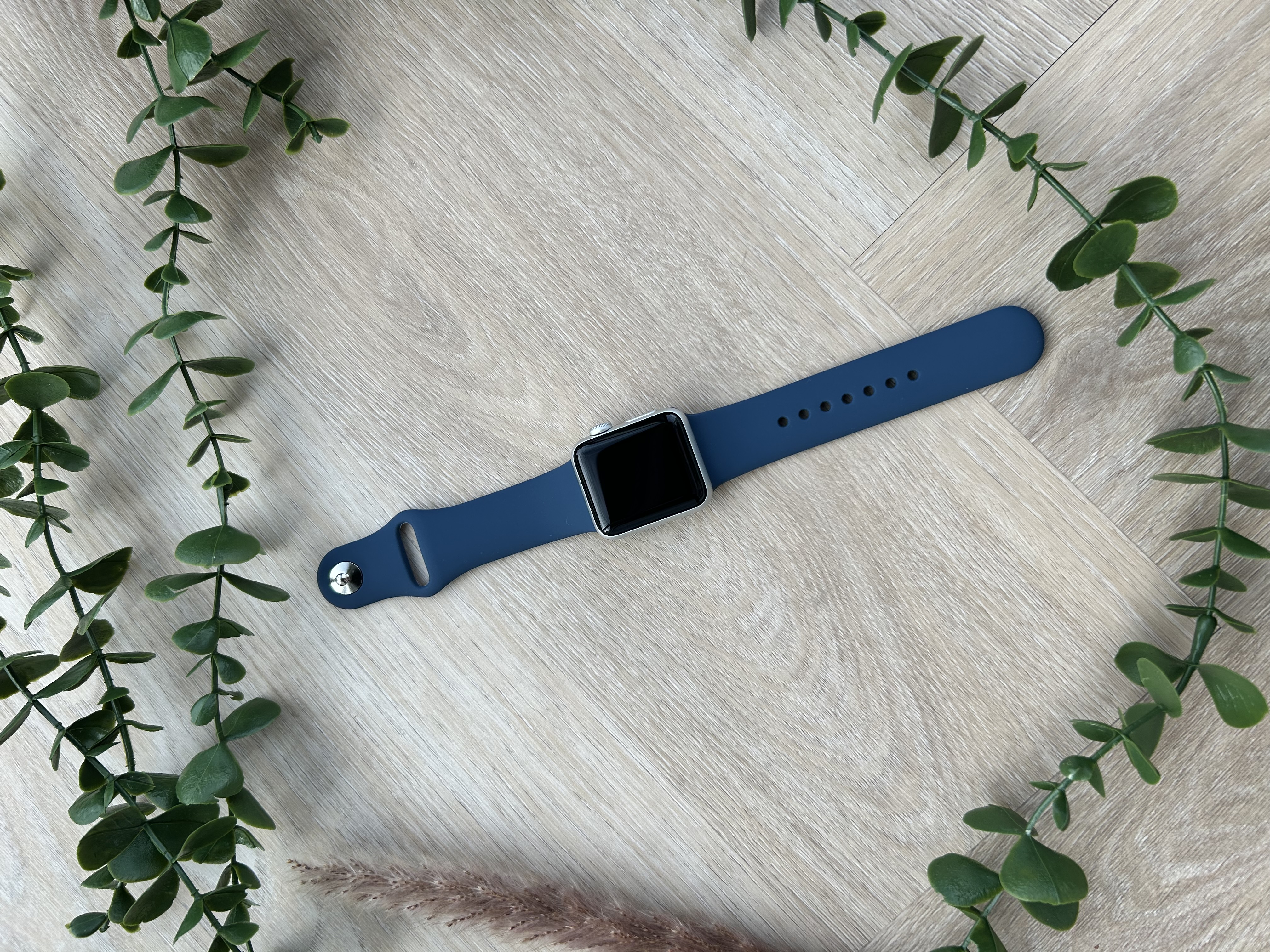 Bracelet sport Apple Watch - bleu orage