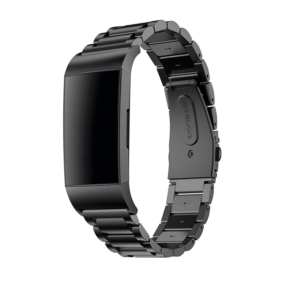 Bracelet acier Fitbit Charge 6 (noir) 