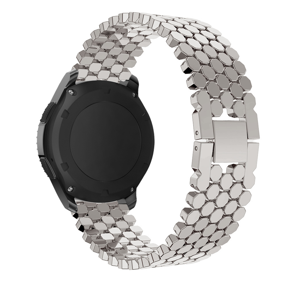 Bracelet acier poisson Samsung Galaxy Watch - argent