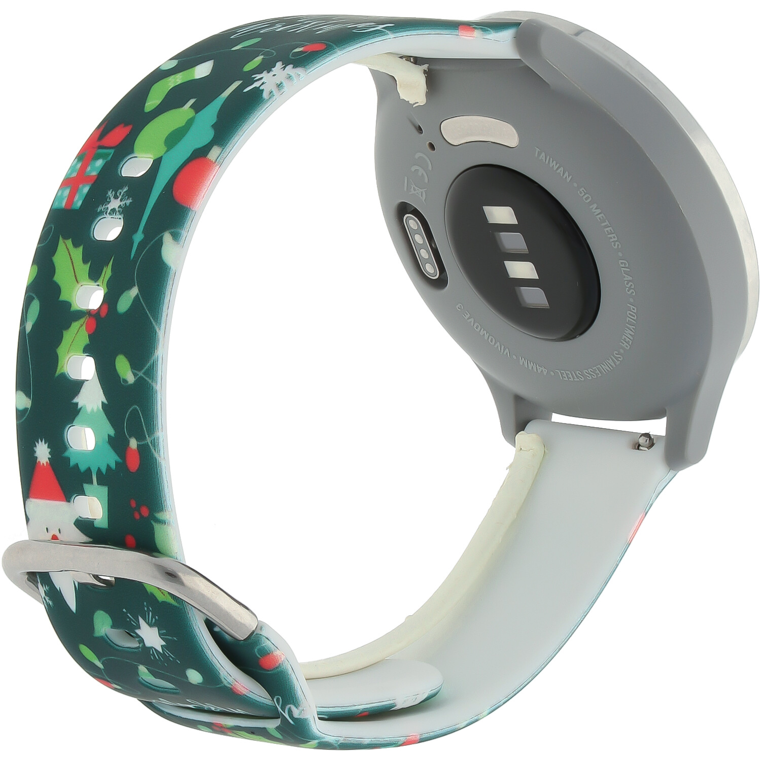 Bracelet sport imprimé Huawei Watch GT - Noël vert foncé