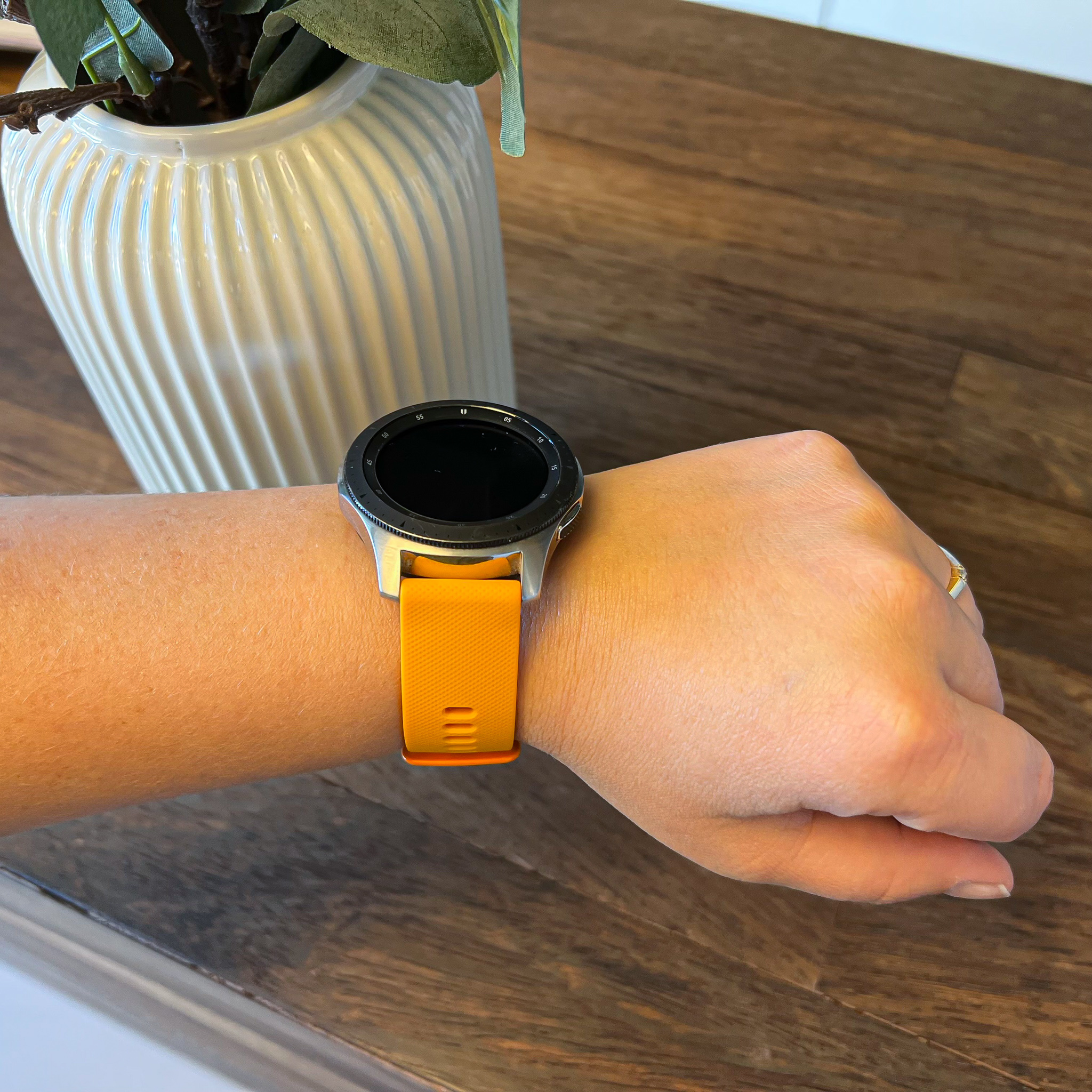 Bracelet sport boucle Samsung Galaxy Watch - orange
