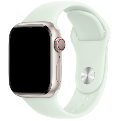 Bracelet sport Apple Watch - menthe douce