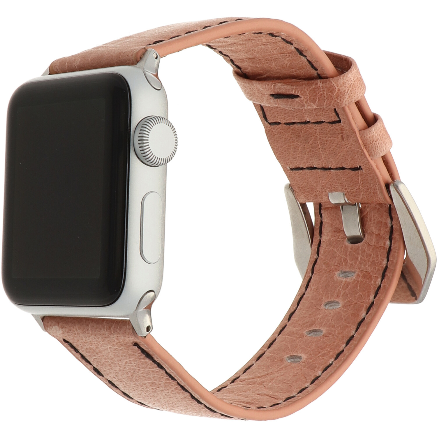 Bracelet en cuir rétro Apple Watch - beige