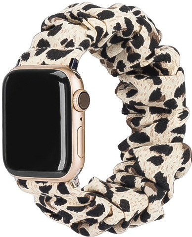 Bracelet nylon chouchou Apple Watchs - panthère