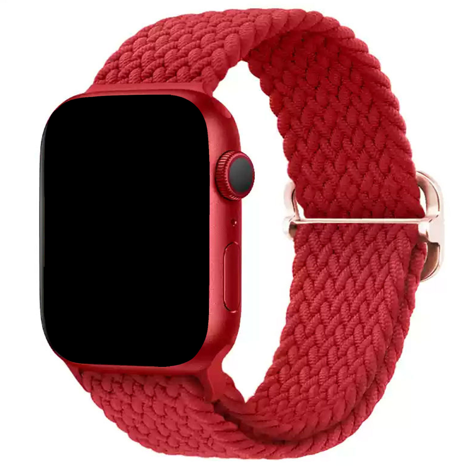 Bracelet à boucle tressée en nylon Weavy Apple Watch