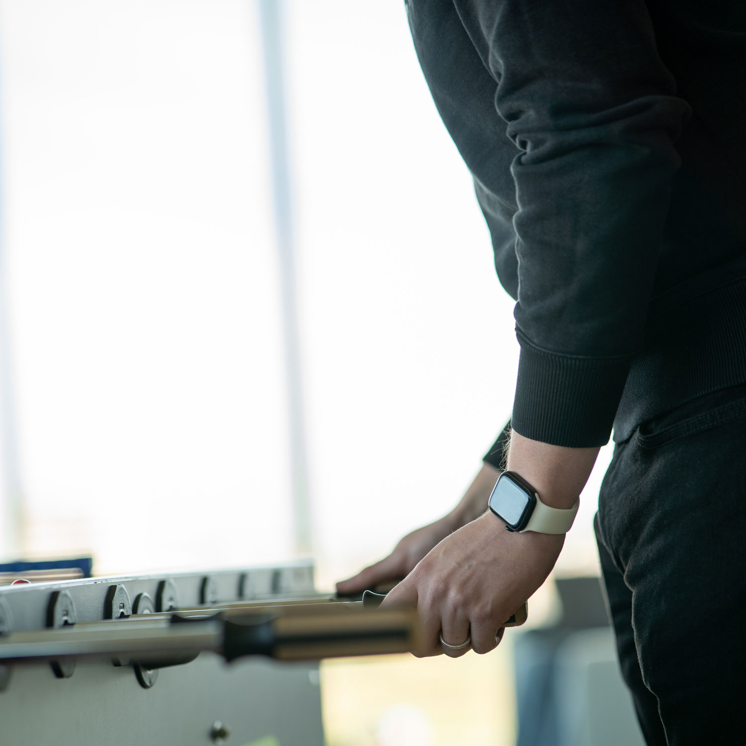 Bracelet sport Apple Watch - blanc doux