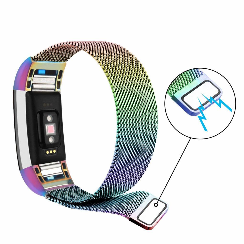Bracelet milanais Fitbit Charge 2 - coloré