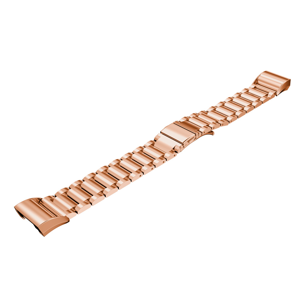 Bracelet acier perles Fitbit Charge 2 - or rose