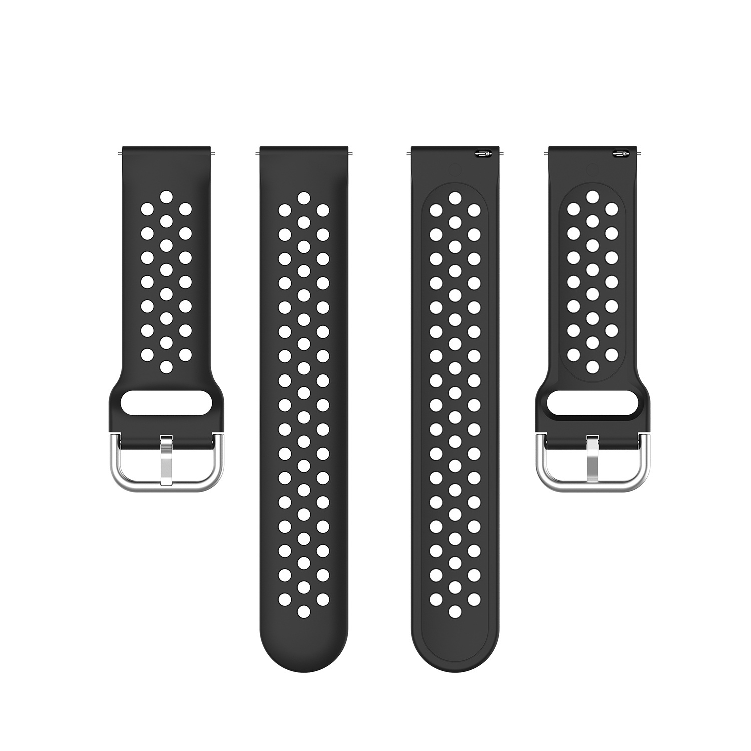 Bracelet double boucle sport de la Samsung Galaxy Watch - noir