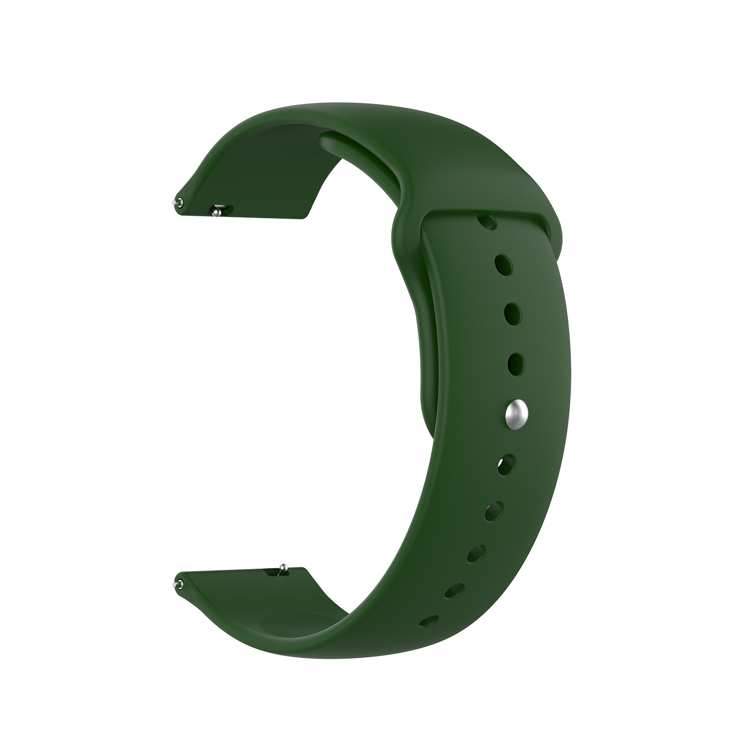 Bracelet sport en silicone Huawei Watch GT - vert armée