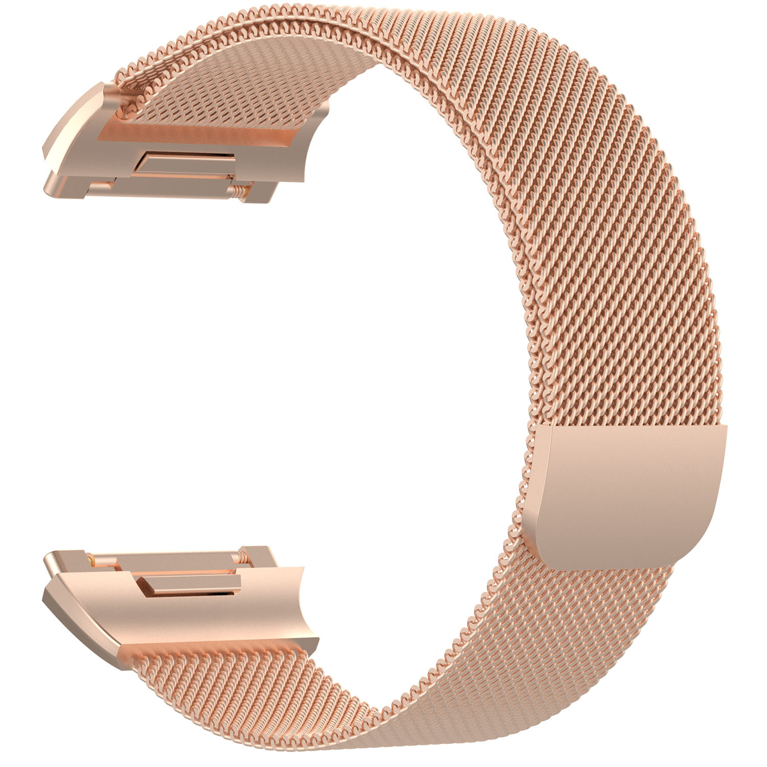 Fitbit Ionic bracelet milanais - or rose