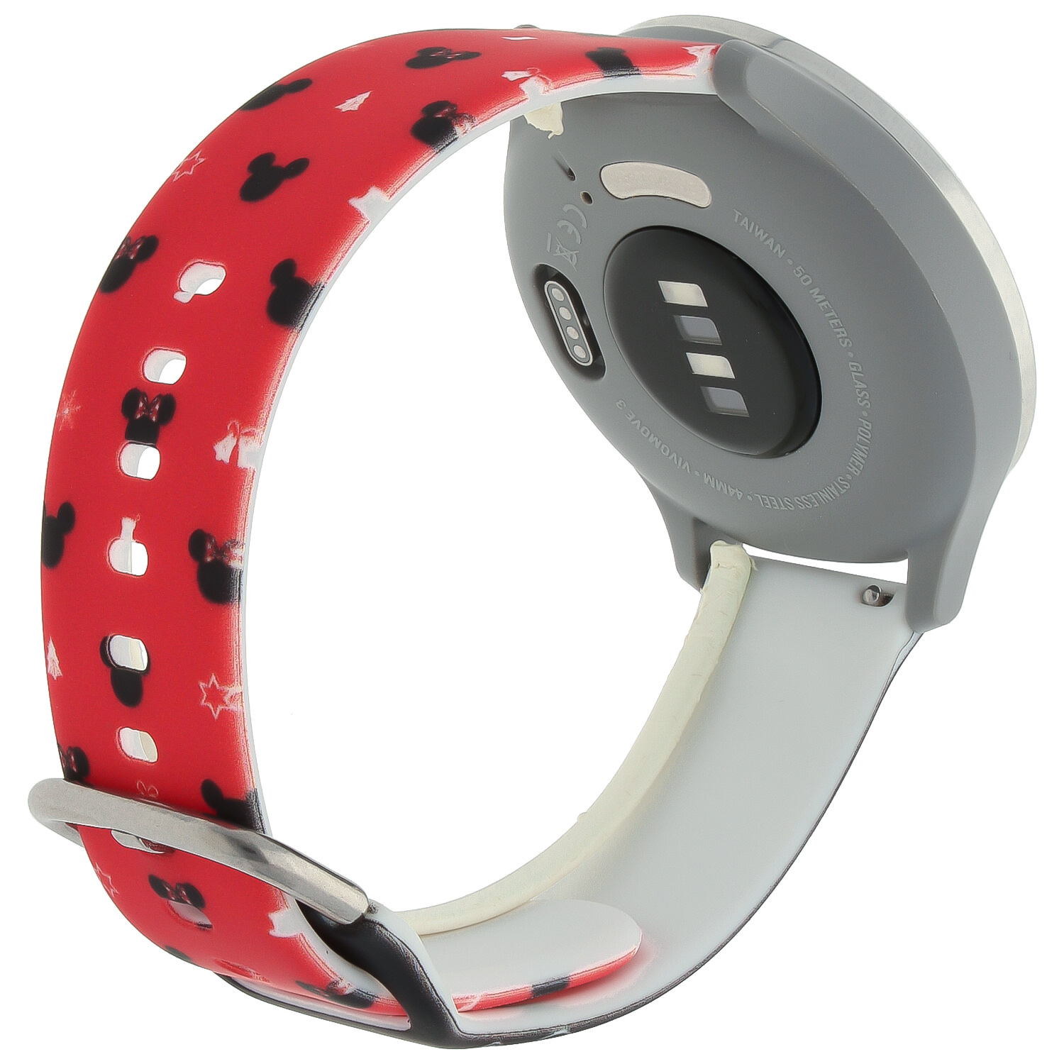 Bracelet sport imprimé Huawei Watch GT - Noël noir rouge