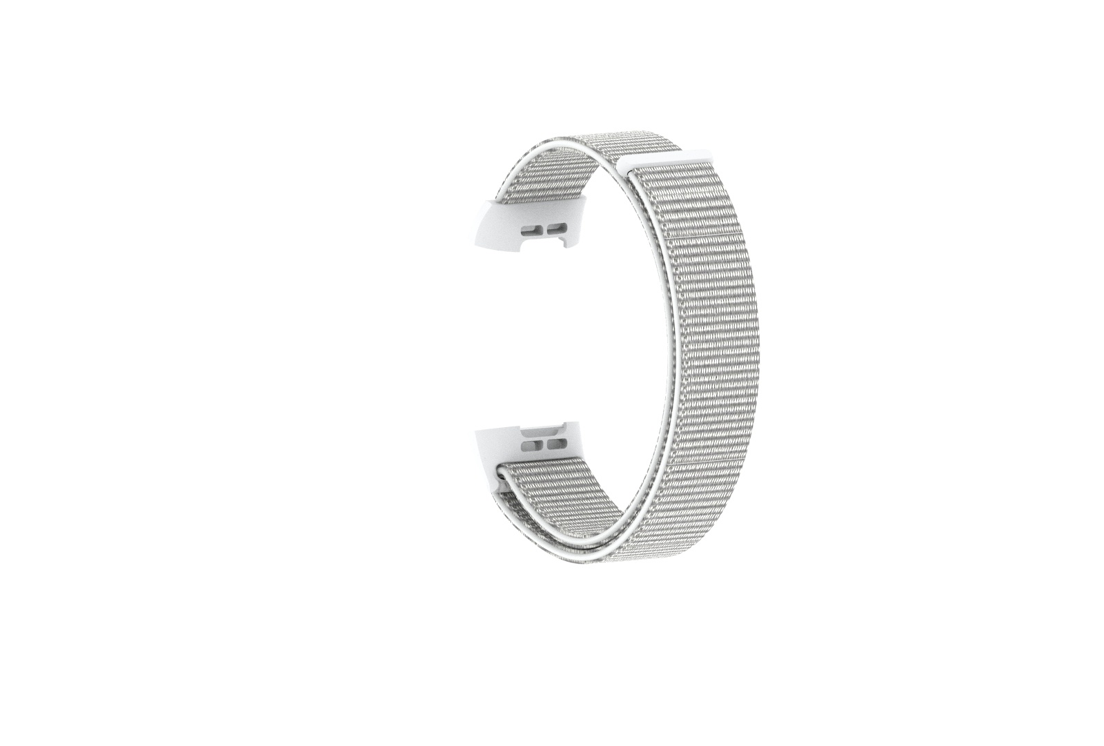 Bracelet boucle sport en nylon Fitbit Charge 3 & 4 - coquillage