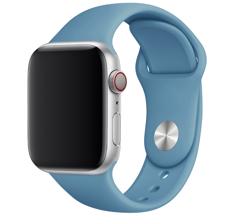 Bracelet sport Apple Watch - azur