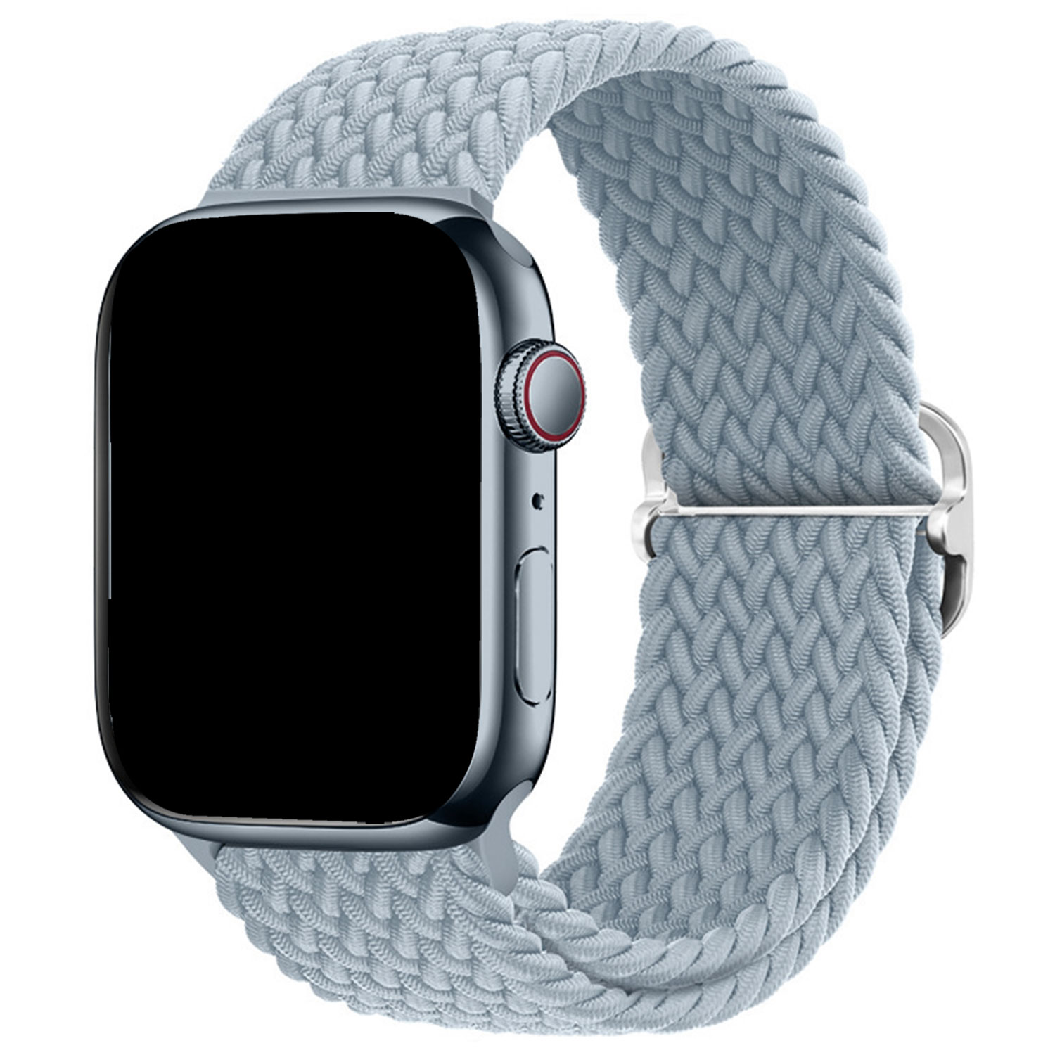 Bracelet à boucle tressée en nylon Weavy Apple Watch