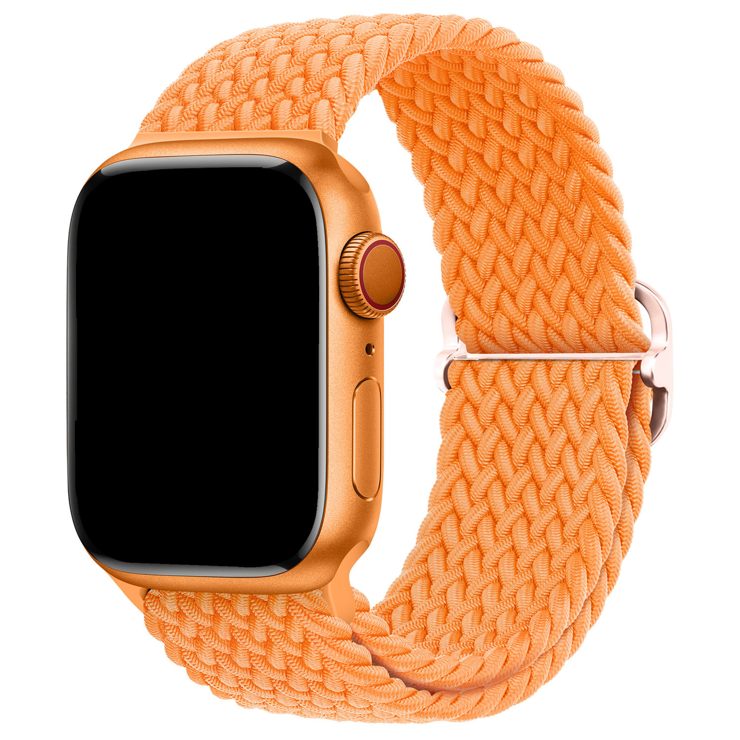 Bracelet à boucle tressée en nylon Weavy Apple Watch