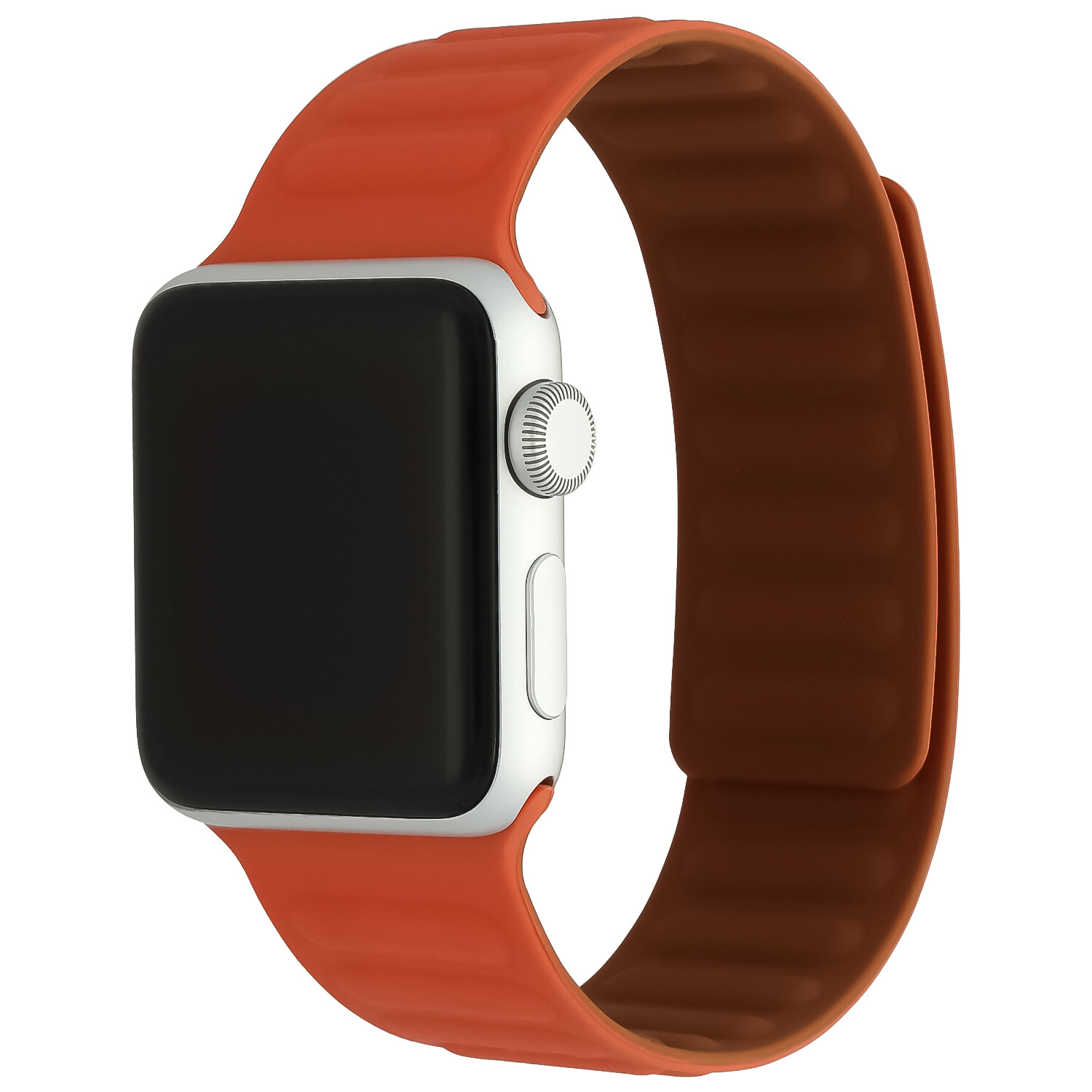 Bracelet sport solo côtelé Apple Watch - coucher de soleil