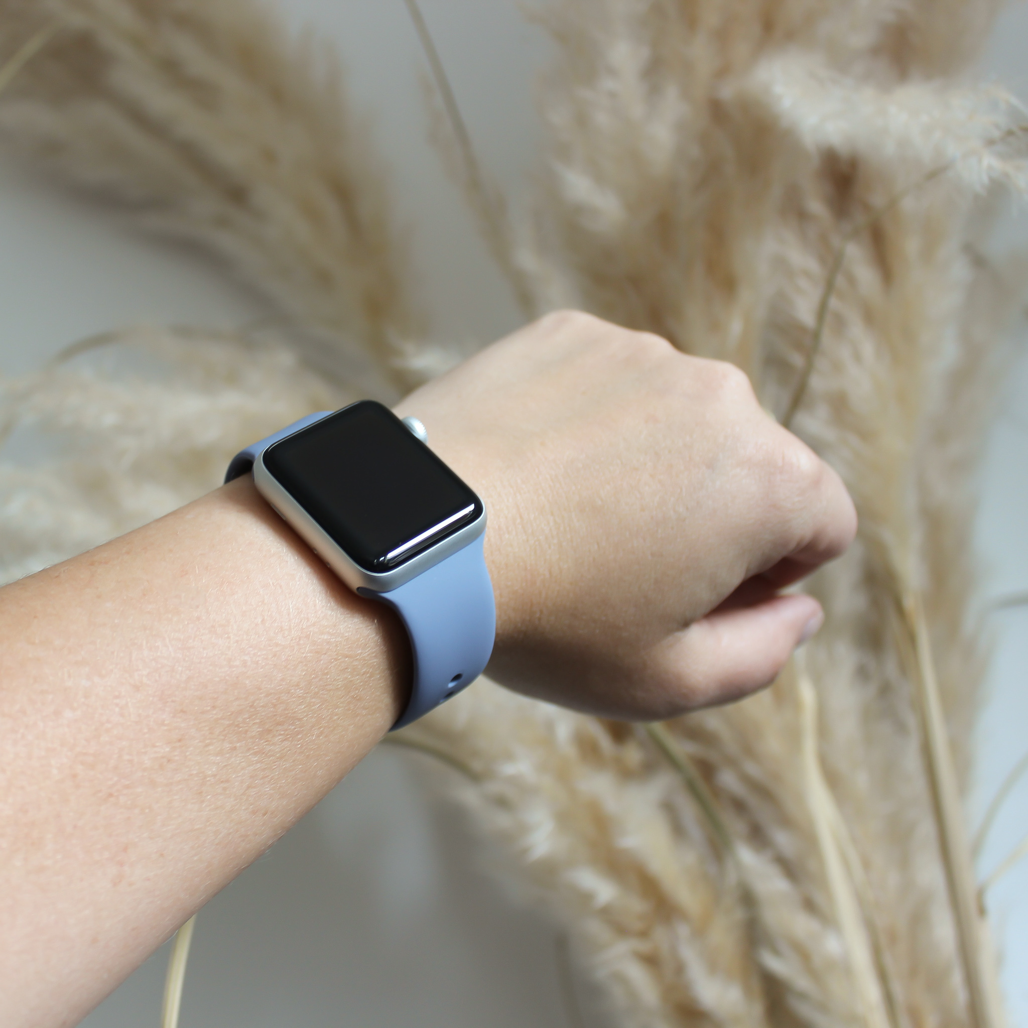 Bracelet sport Apple Watch - gris lavande