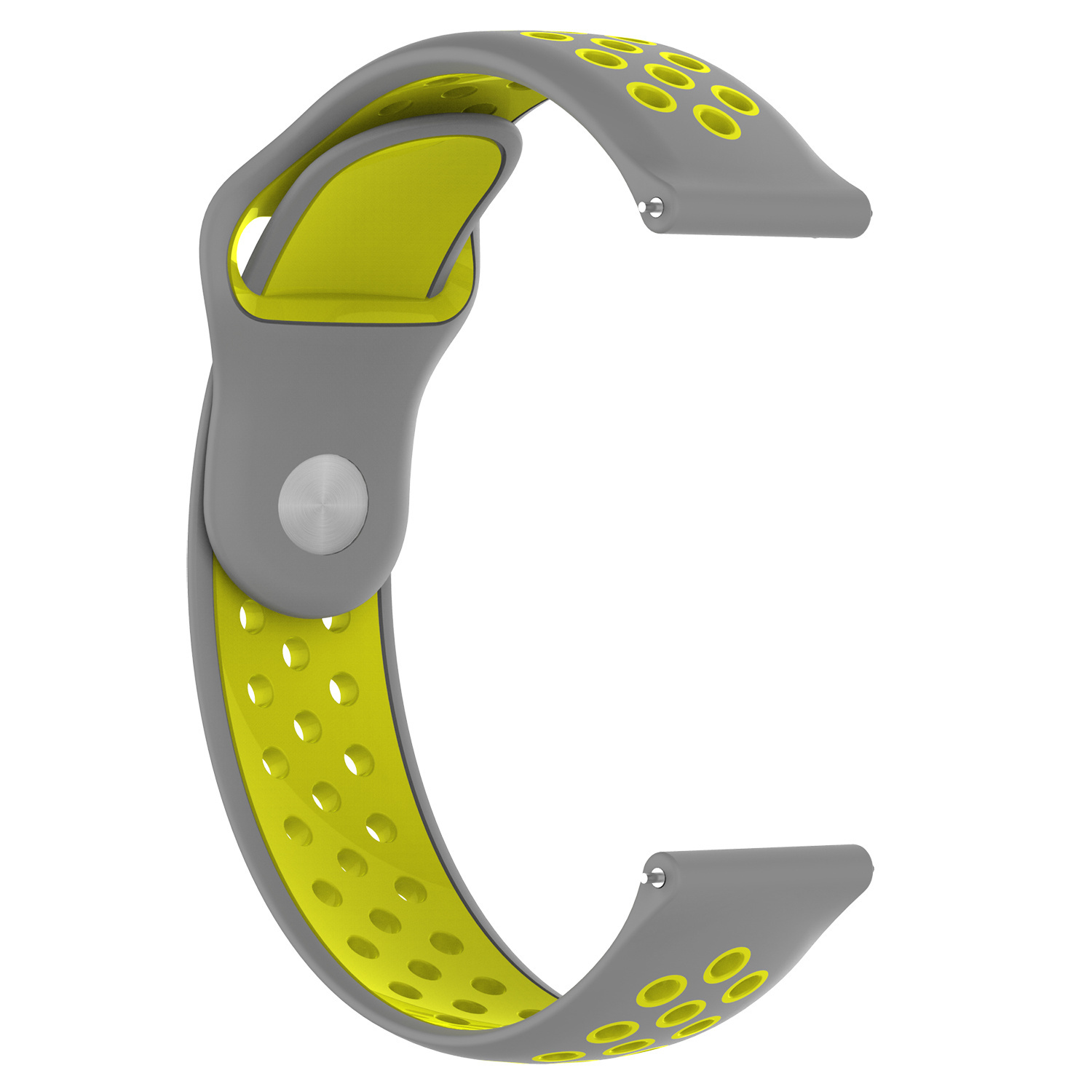 Bracelet sport double Huawei Watch GT - gris jaune