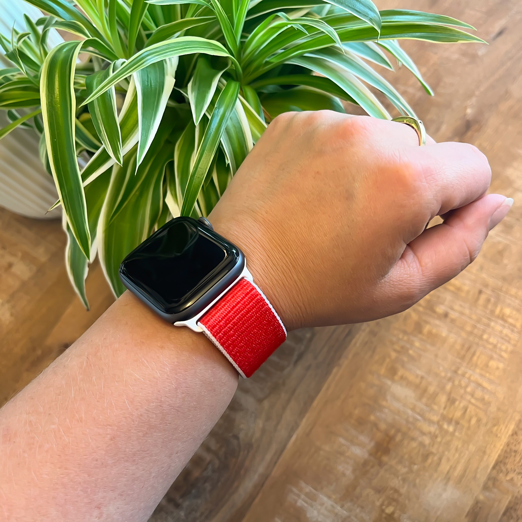 Bracelet boucle sport en nylon Apple Watch - Danemark