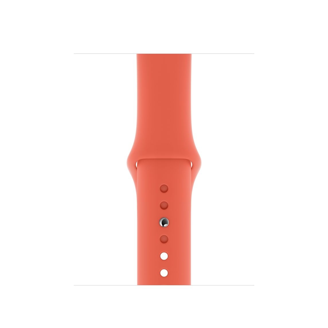 Bracelet sport Apple Watch - clémentine