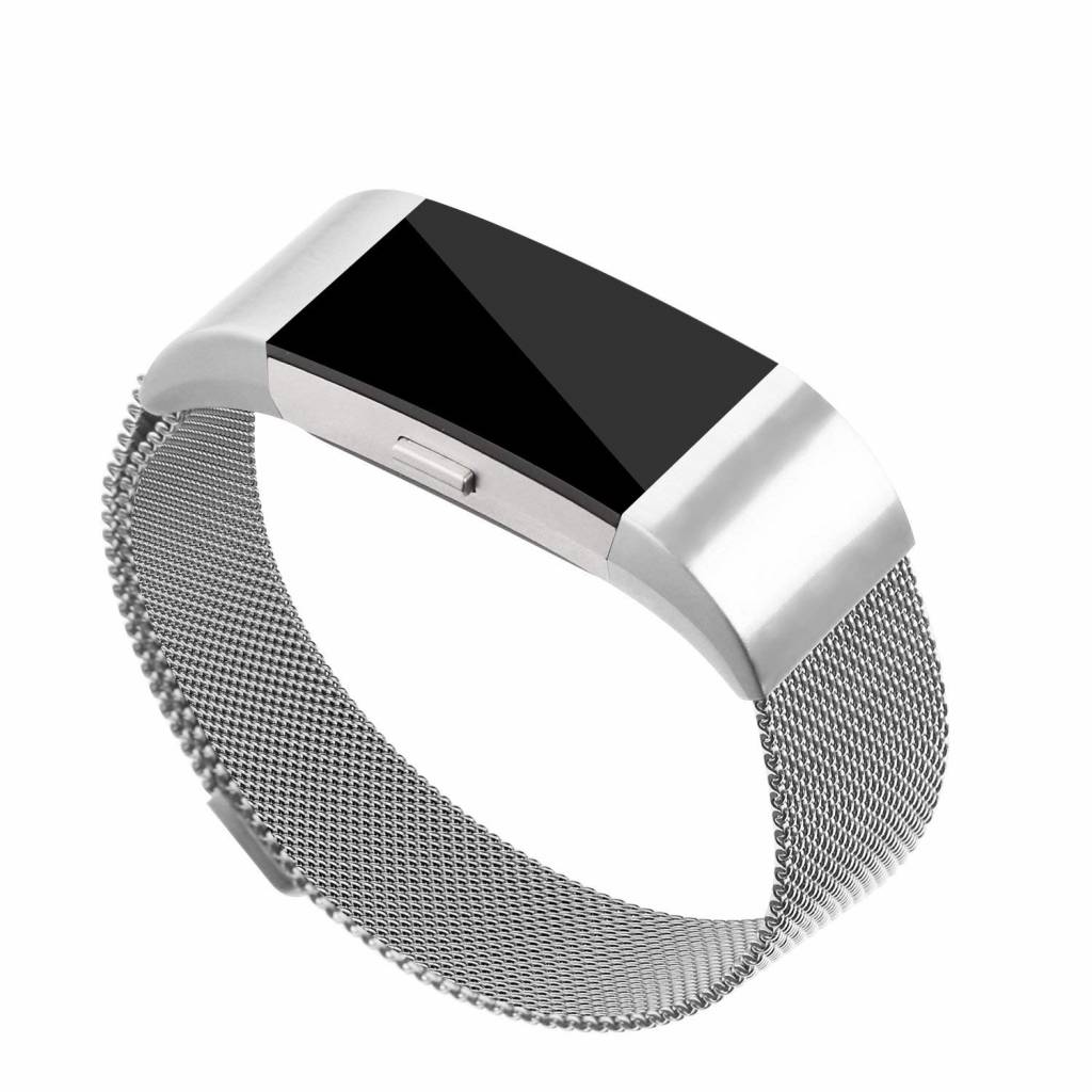 Bracelet milanais Fitbit Charge 2 - argent