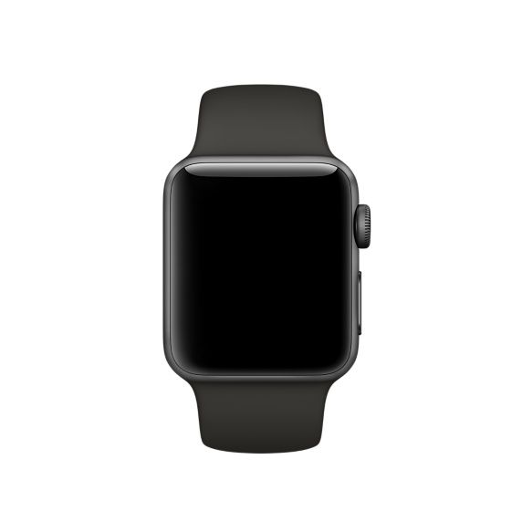 Bracelet sport Apple Watch - gris foncé