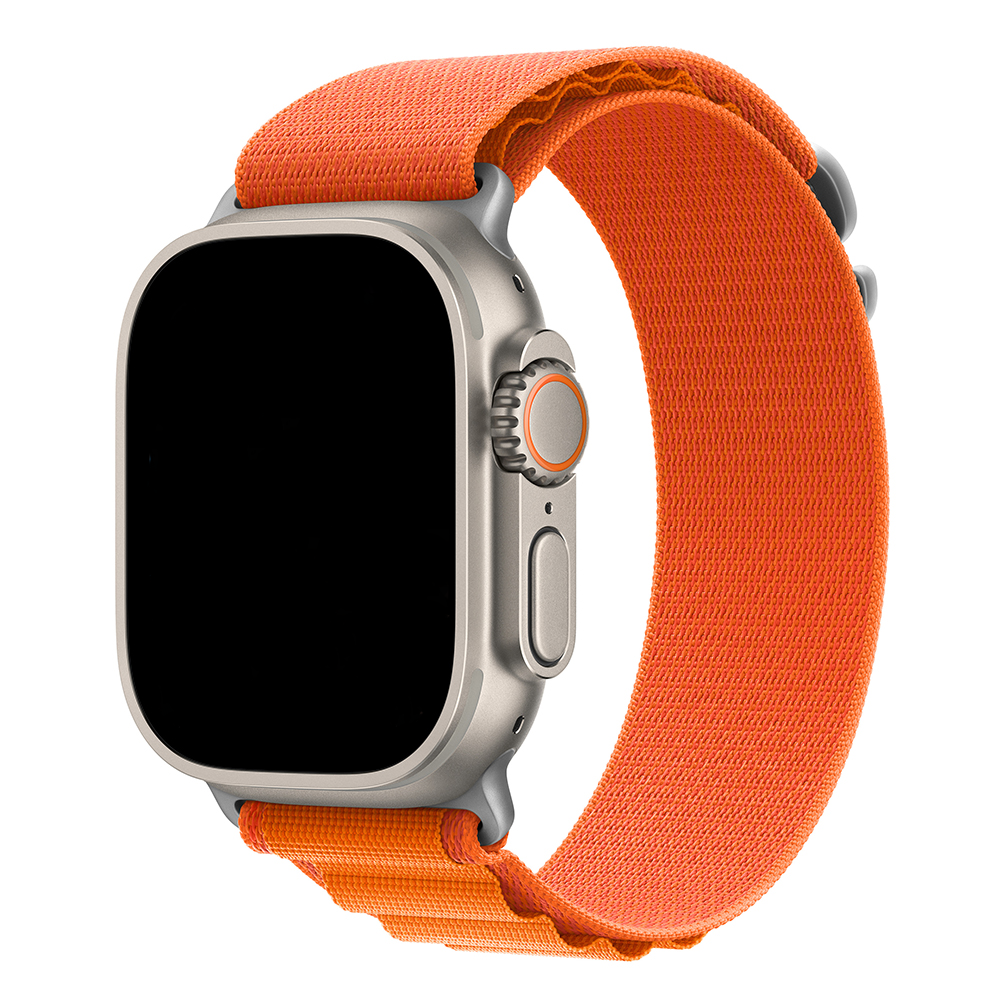Bracelet Alpine en nylon Apple Watch - orange