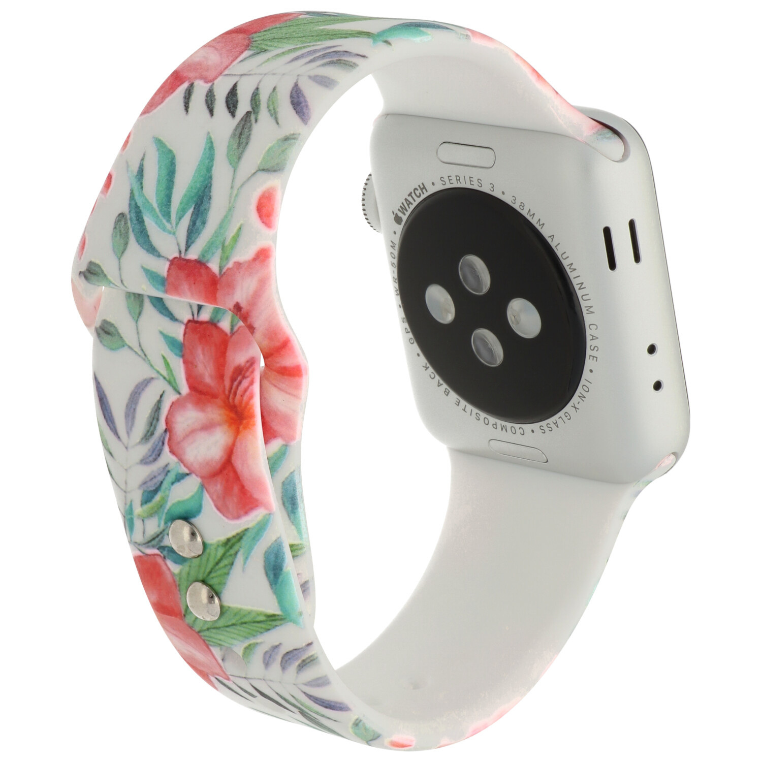 Bracelet sport imprimé Apple Watch - tropical