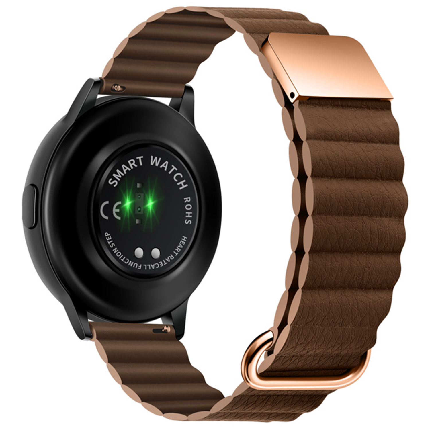 Bracelet en cuir magnétique Samsung Galaxy Watch 6 - marron