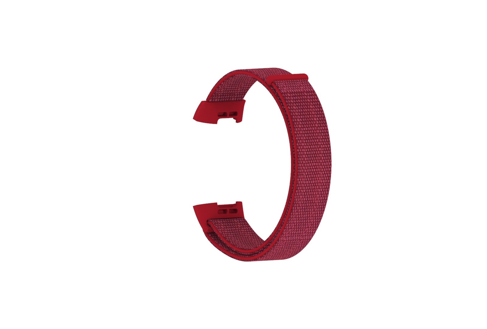 Bracelet boucle sport en nylon Fitbit Charge 3 & 4 - rouge