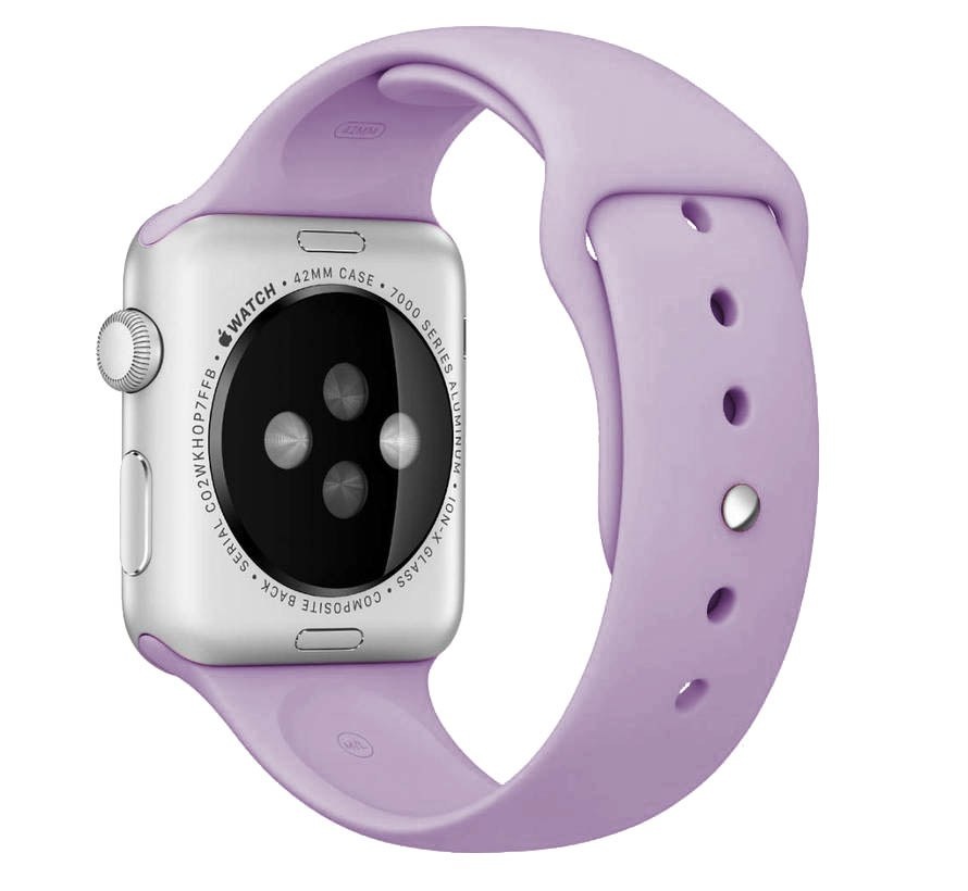 Bracelet sport Apple Watch - violet clair