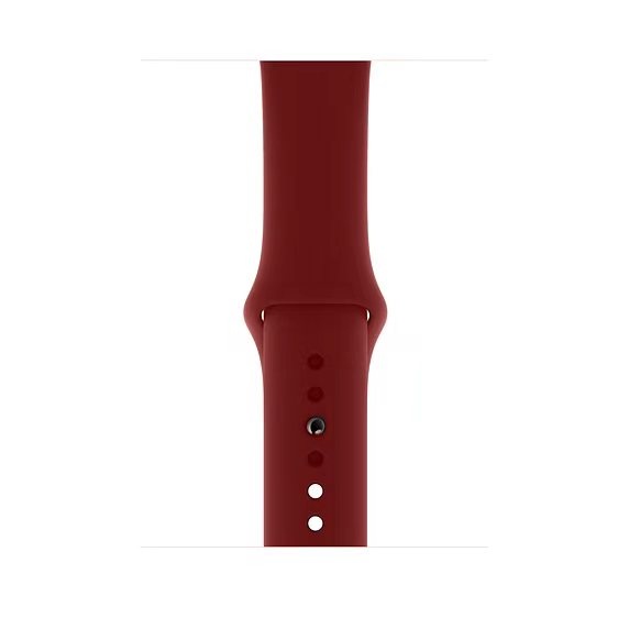 Bracelet sport Apple Watch - rouge vin