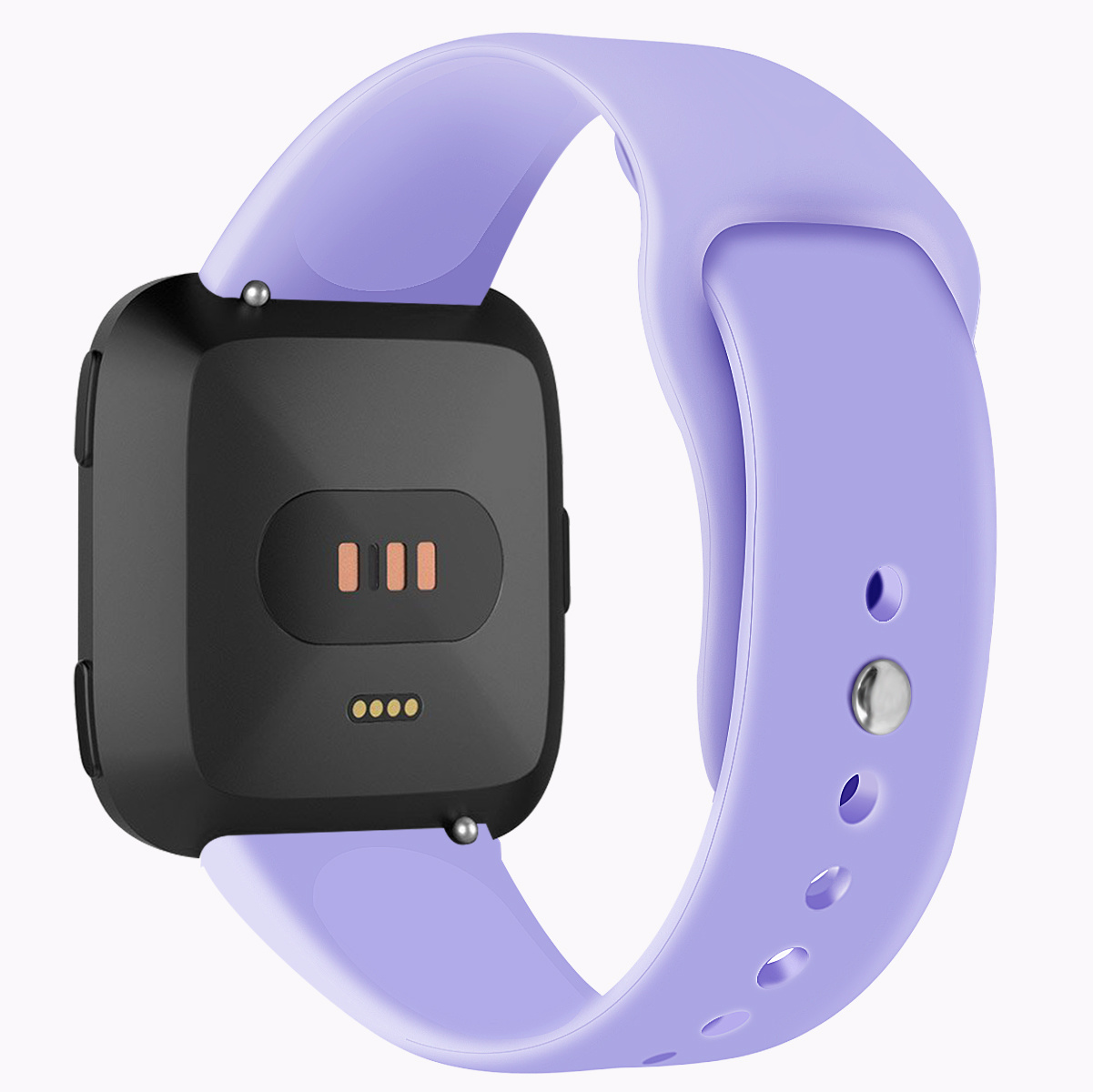 Bracelet sport en silicone Fitbit Versa - violet clair