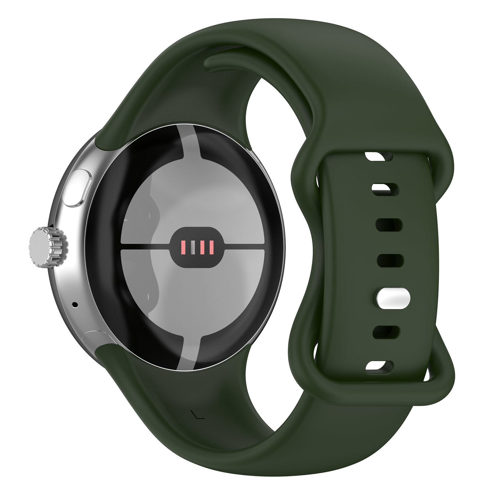 Bracelet sport Google Pixel Watch - vert armée