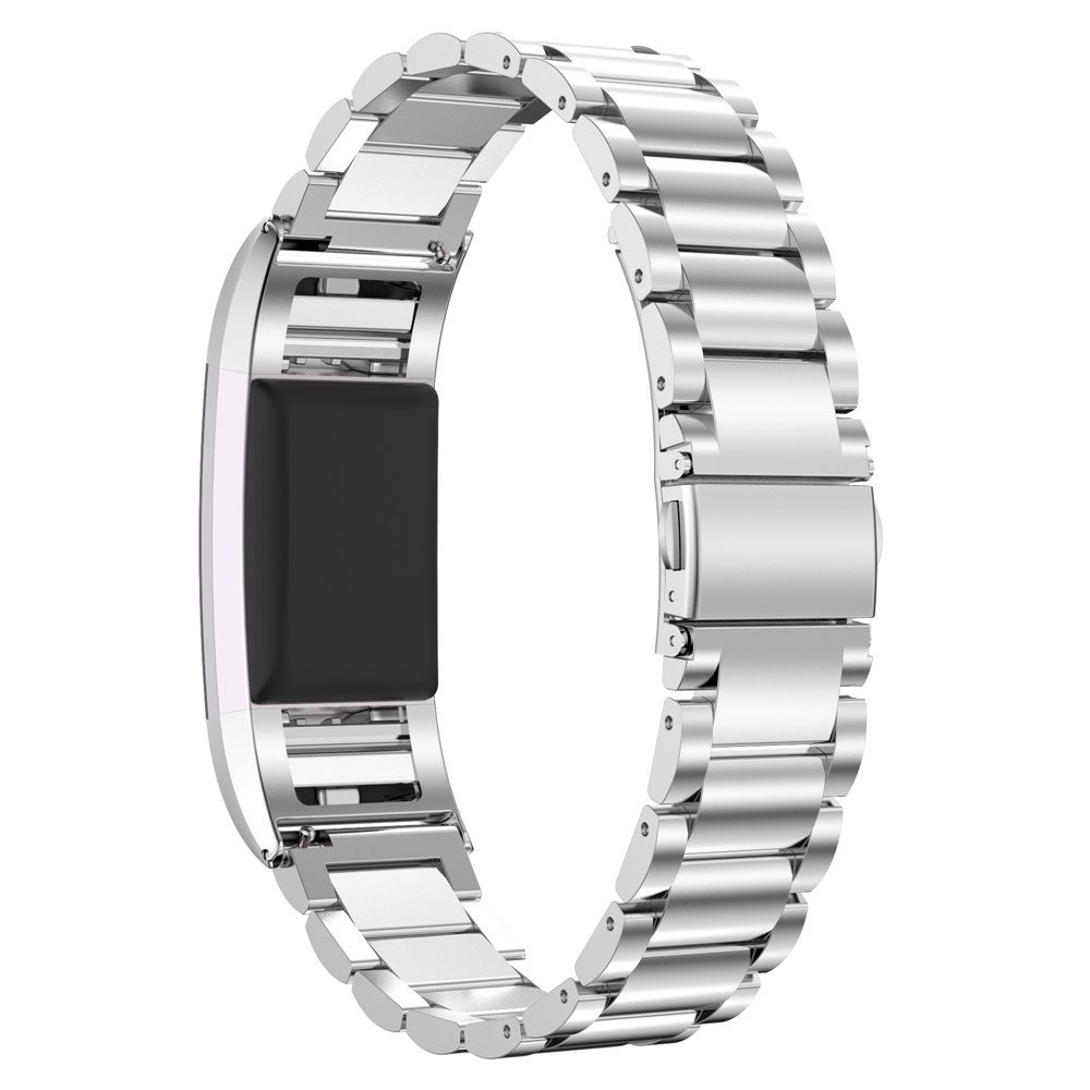 Bracelet acier perles Fitbit Charge 2 - argent