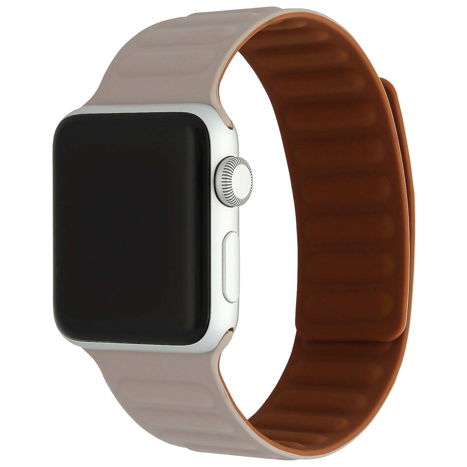 Bracelet sport solo côtelé Apple Watch - kaki