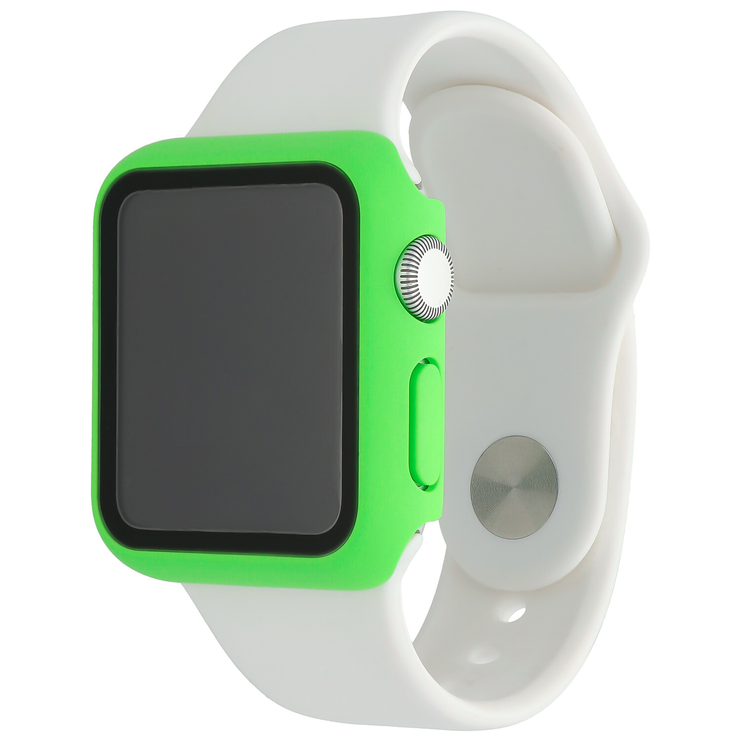 Étui rigide Apple Watch - vert fluorescent