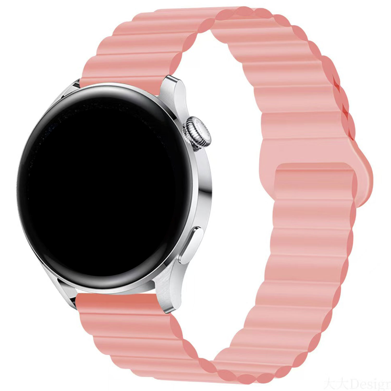 Bracelet magnétique en silicone Samsung Galaxy Watch 6 - rose