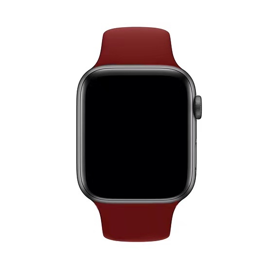 Bracelet sport Apple Watch - rouge vin