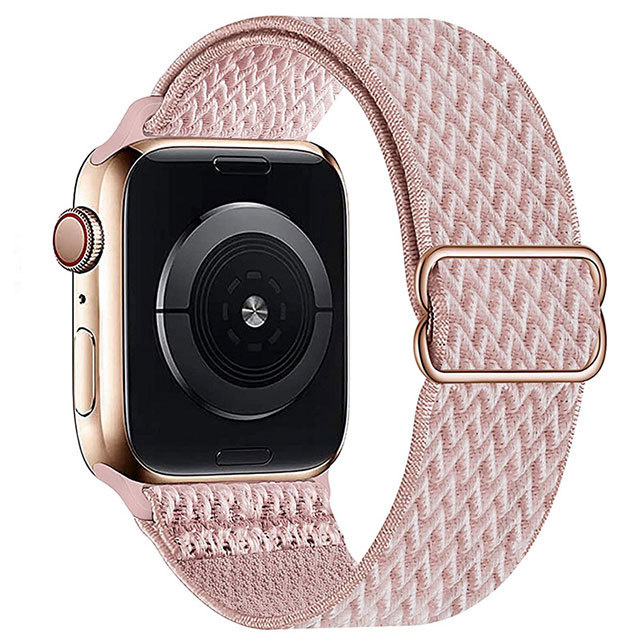 Bracelet nylon solo Apple Watch - sable poudreux
