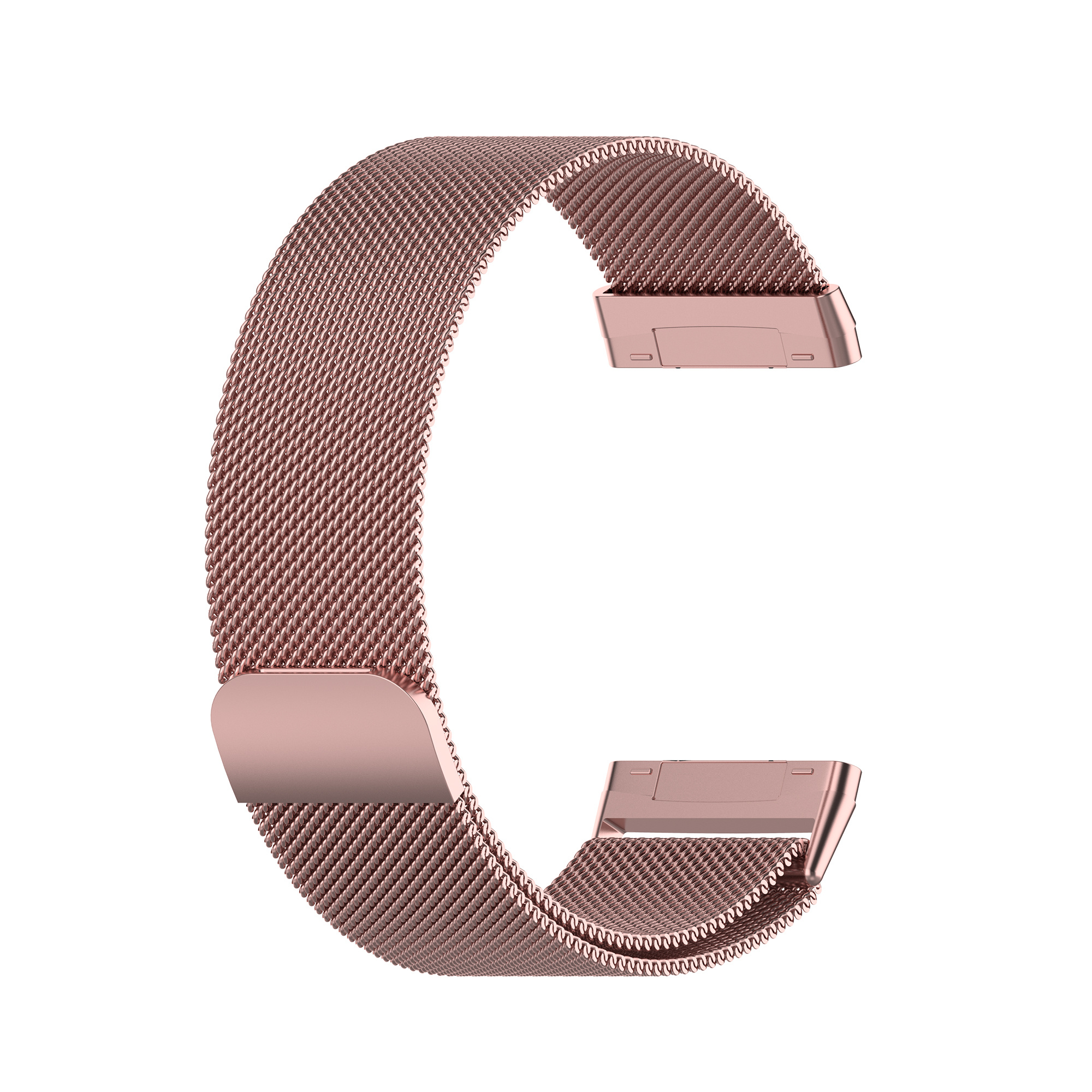 Bracelet milanais Fitbit Versa 3 / Sense - rose rouge