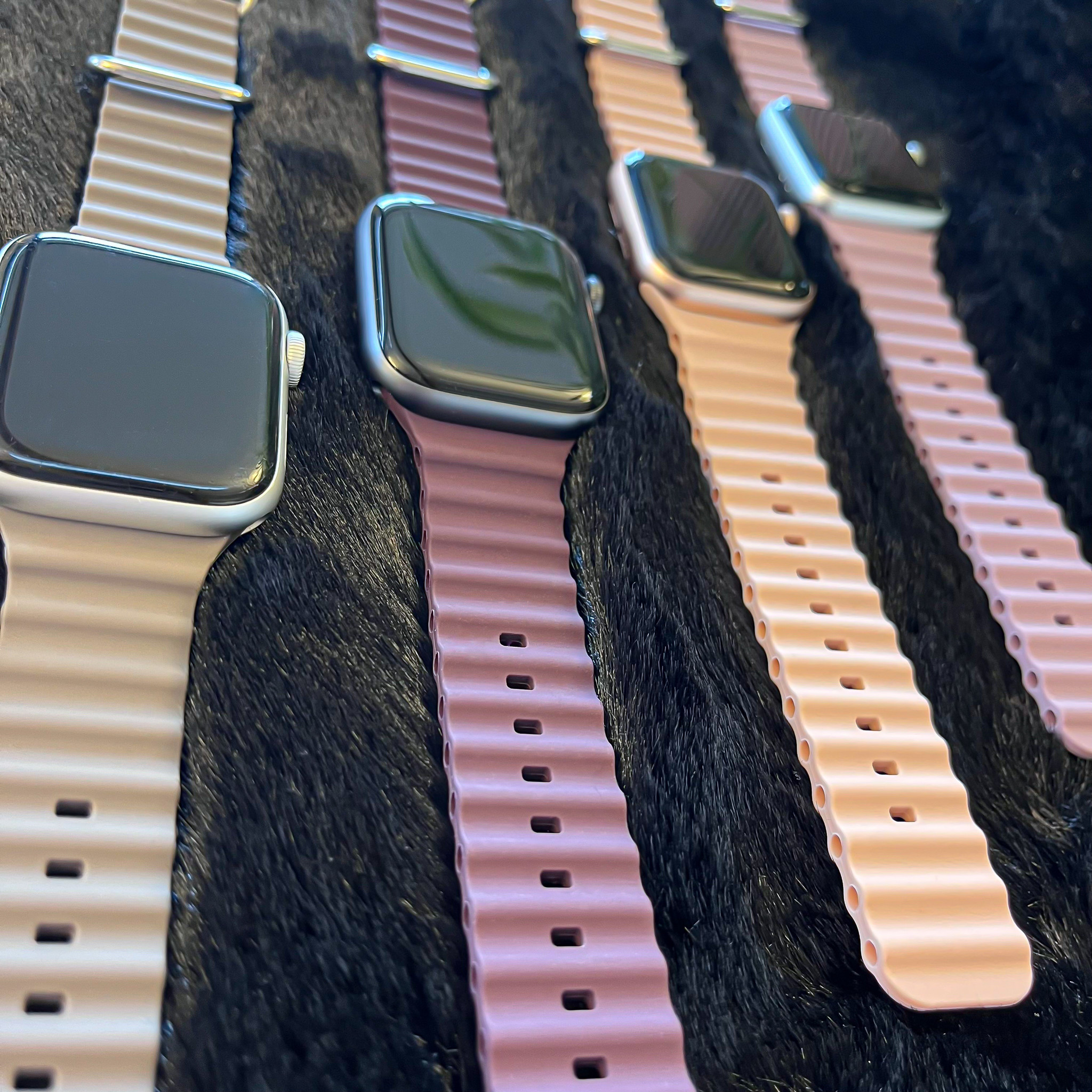 Bracelet sport Océan Apple Watch - violet clair