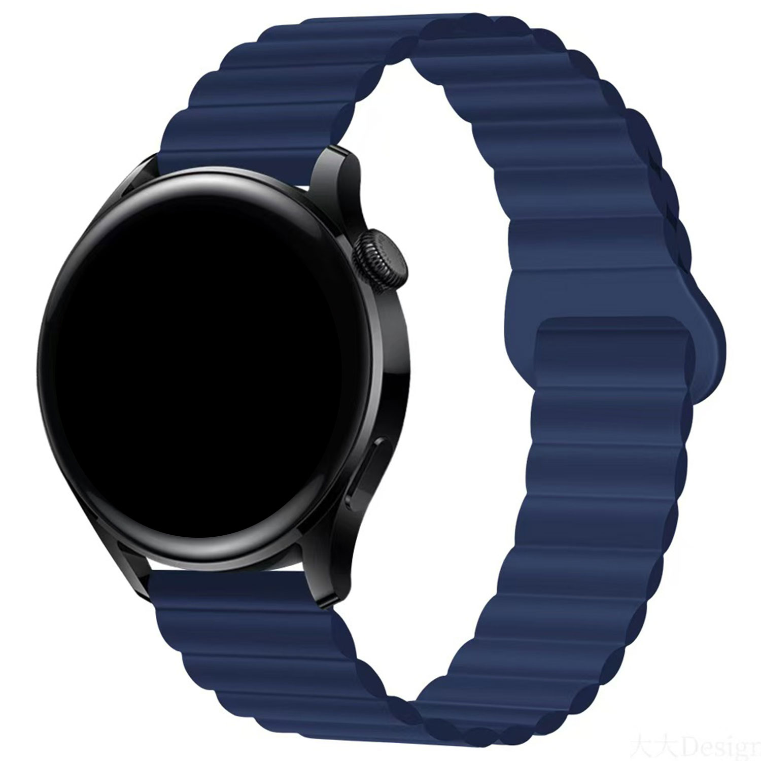 Bracelet magnétique en silicone Samsung Galaxy Watch 6 - bleu