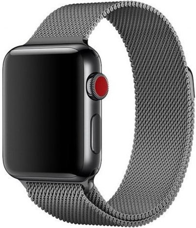 Bracelet milanais Apple Watch - gris espace