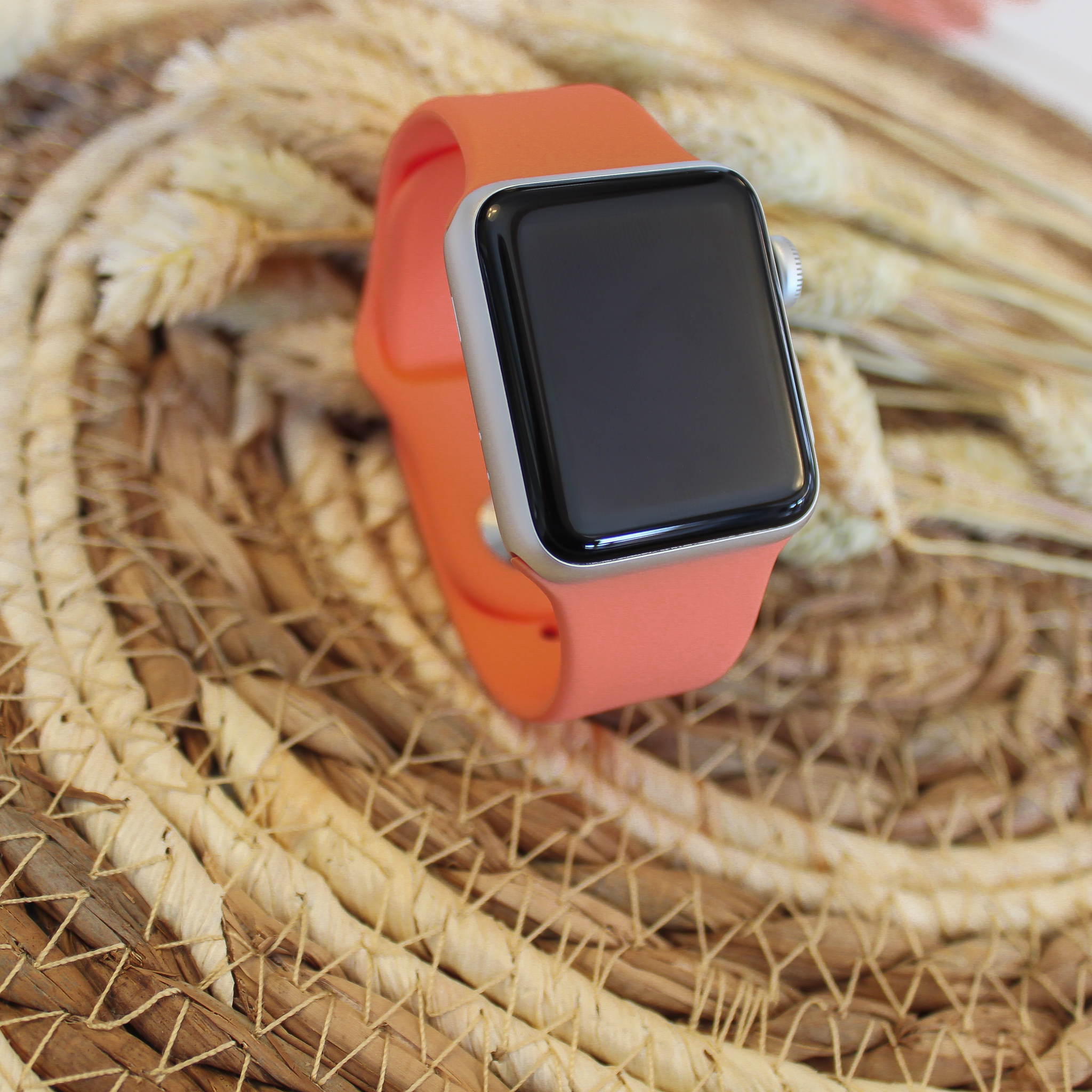 Bracelet sport Apple Watch - orange rose