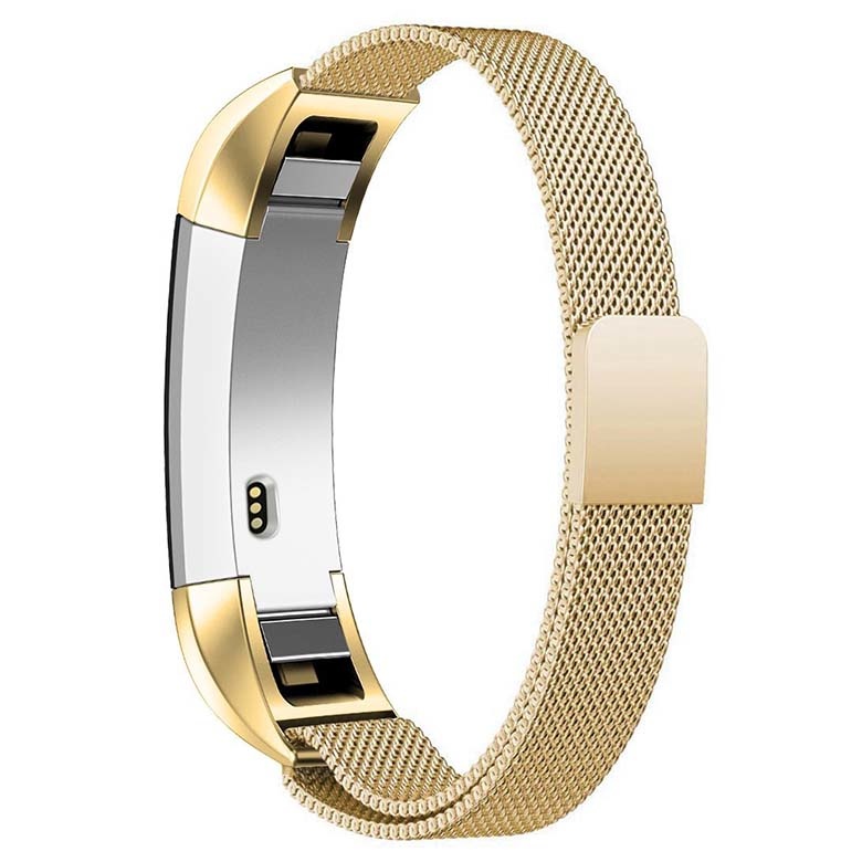 Bracelet milanais Fitbit Alta - or